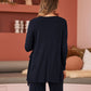 Mila Waterfall Cardigan Navy