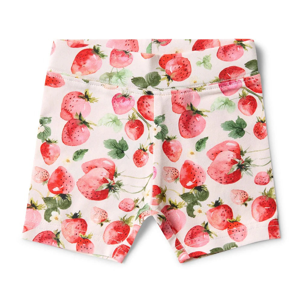 Strawberry Organic Bike Shorts