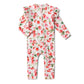 Strawberry Organic Snuggle Suit Convertible Romper