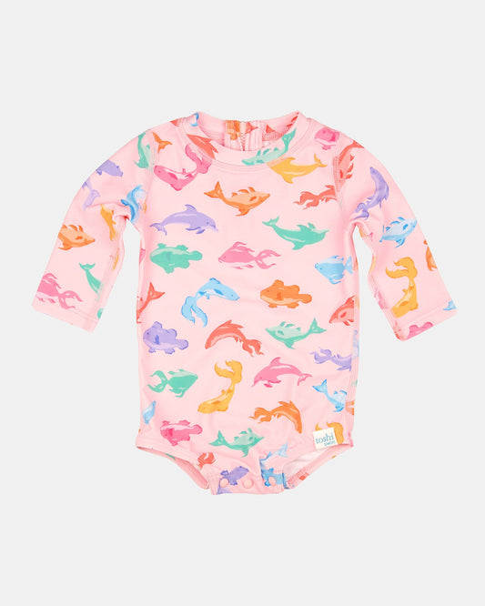 Toshi Swim Baby Onesie Dishy Fishy