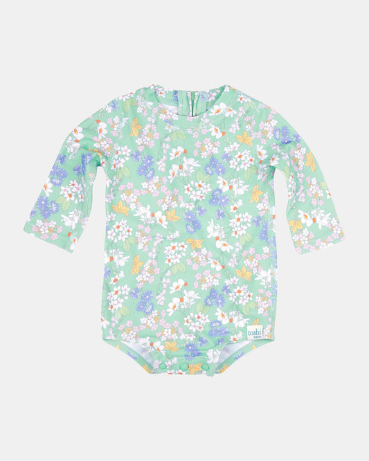 Toshi Swim Baby Onesie Sea Blossom