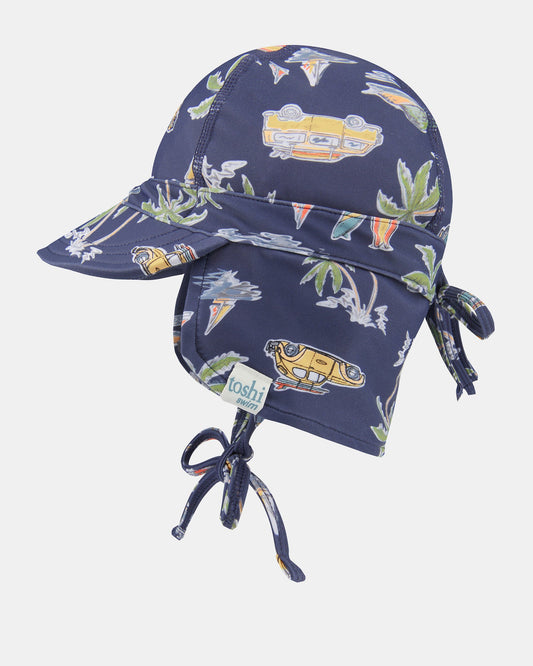 Toshi Swim Baby Flap Cap Surf Twilight