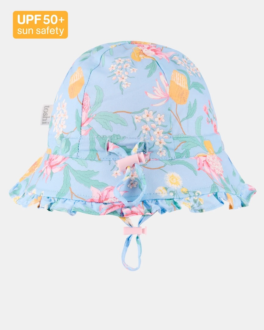 Toshi Bell Hat Matilda Waratah Sky