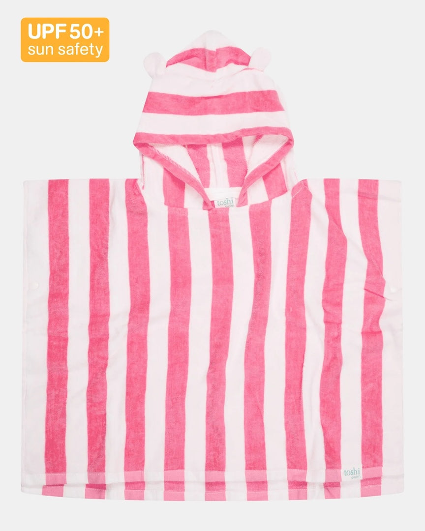 Toshi Swim Hooded Towel Beachcomber Watermelon