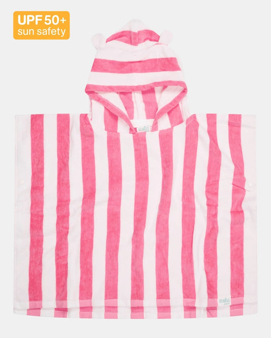 Toshi Swim Hooded Towel Beachcomber Watermelon
