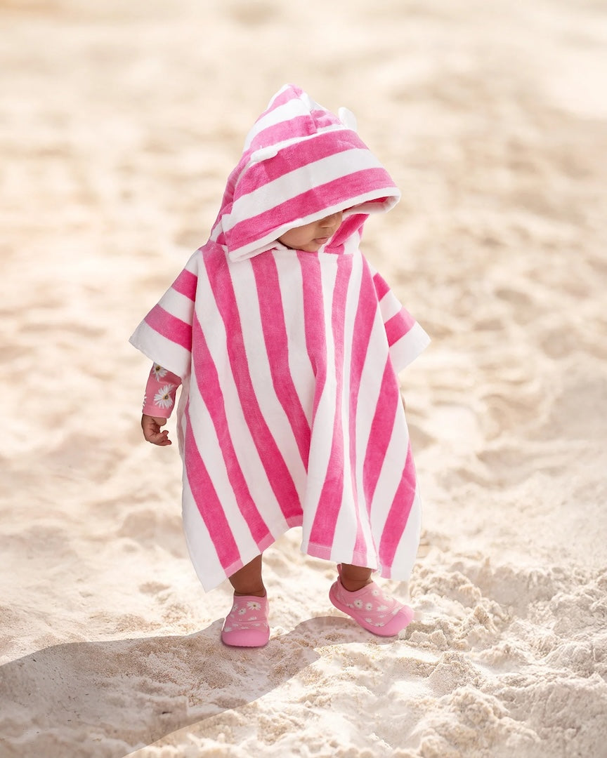 Toshi Swim Hooded Towel Beachcomber Watermelon