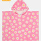 Toshi Swim Hooded Towel Paradise Daisy Watermelon