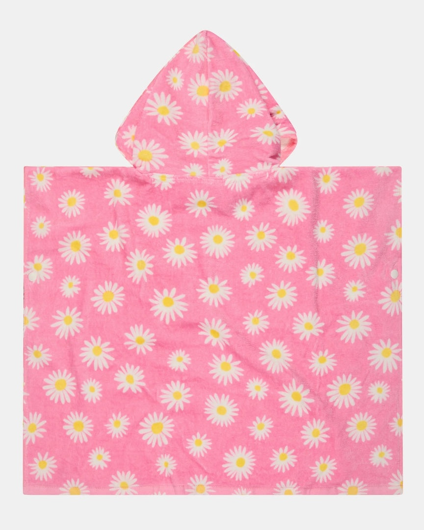 Toshi Swim Hooded Towel Paradise Daisy Watermelon