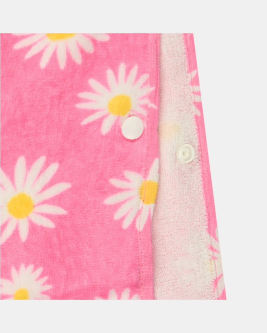 Toshi Swim Hooded Towel Paradise Daisy Watermelon