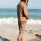 Calla Maternity Tracksuit Set in Iced Latte