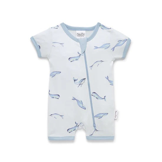 Under The Sea Zip Romper
