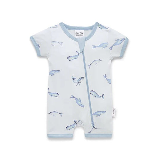Under The Sea Zip Romper