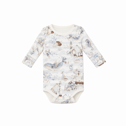 Magic Ocean Long Sleeve Bodysuit