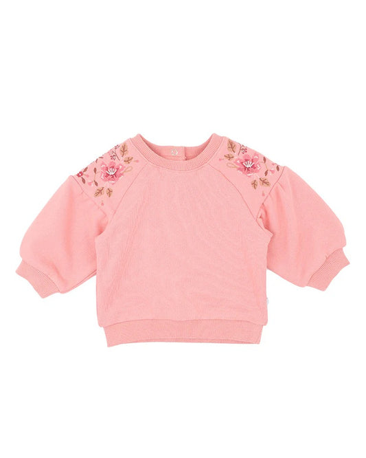 Wild Garden Embroidered Sweatshirt