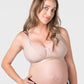 Hotmilk Flawless Sheer Plunge Nursing Bra - Cashmere Busty