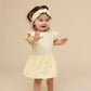 Lemon Sorbet Short Sleeve Organic Dress