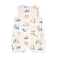 Alexi Organic Button Front Romper Alexi Print