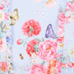 Bianca Blue Long Sleeve Sunsuit