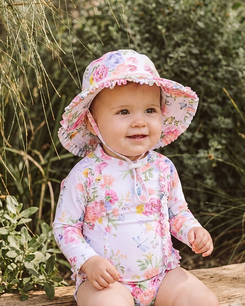 Bianca White Swim Sunhat