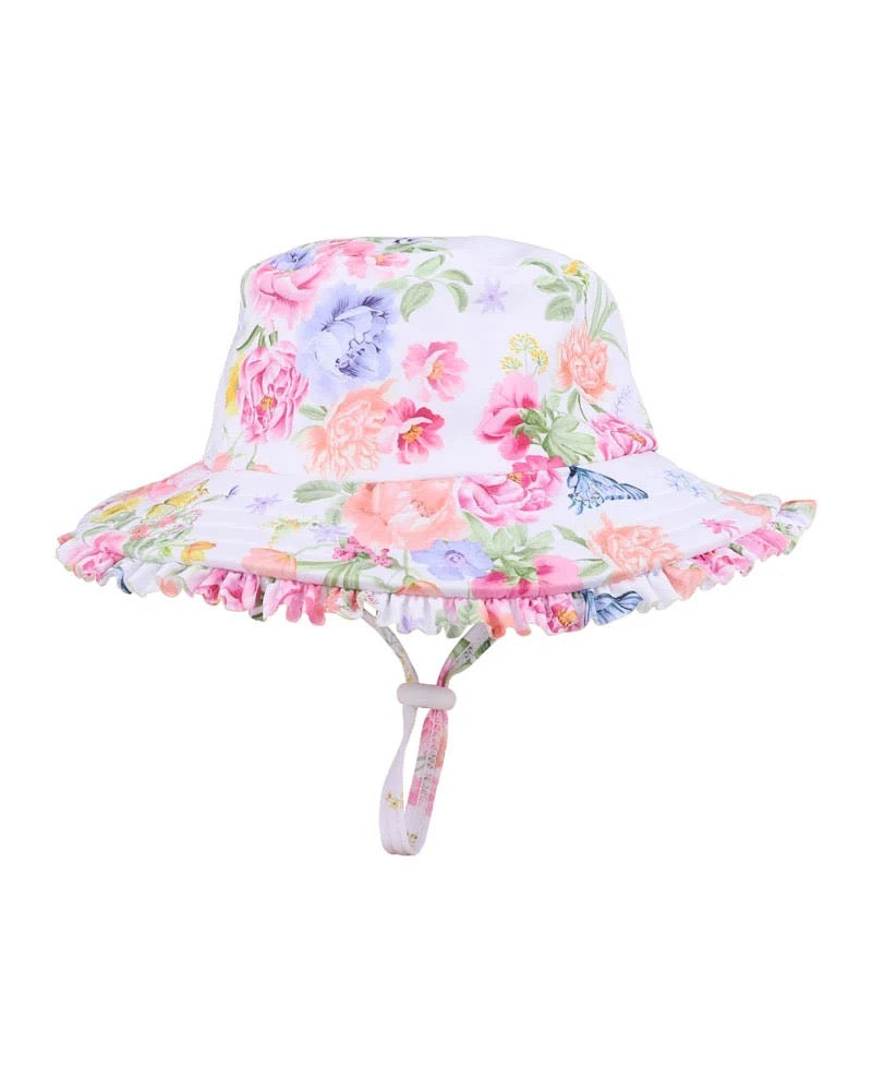 Bianca White Swim Sunhat