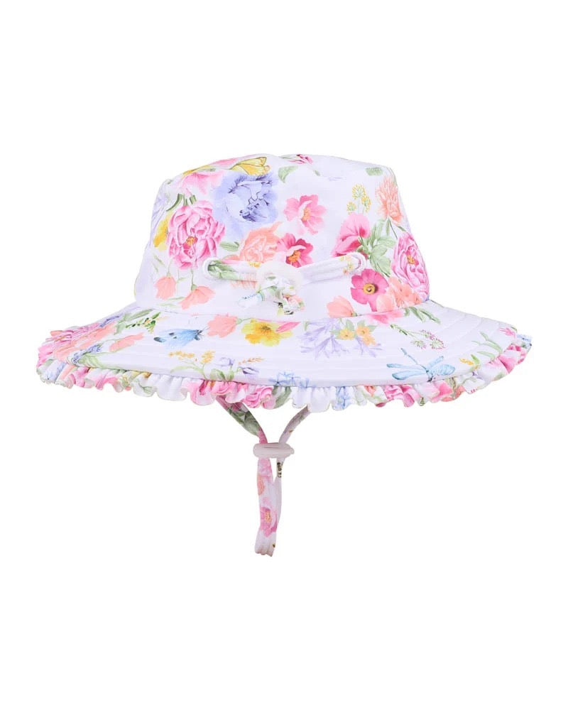 Bianca White Swim Sunhat