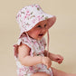 Cherry Blossom Reversible Cotton Bucket Hat