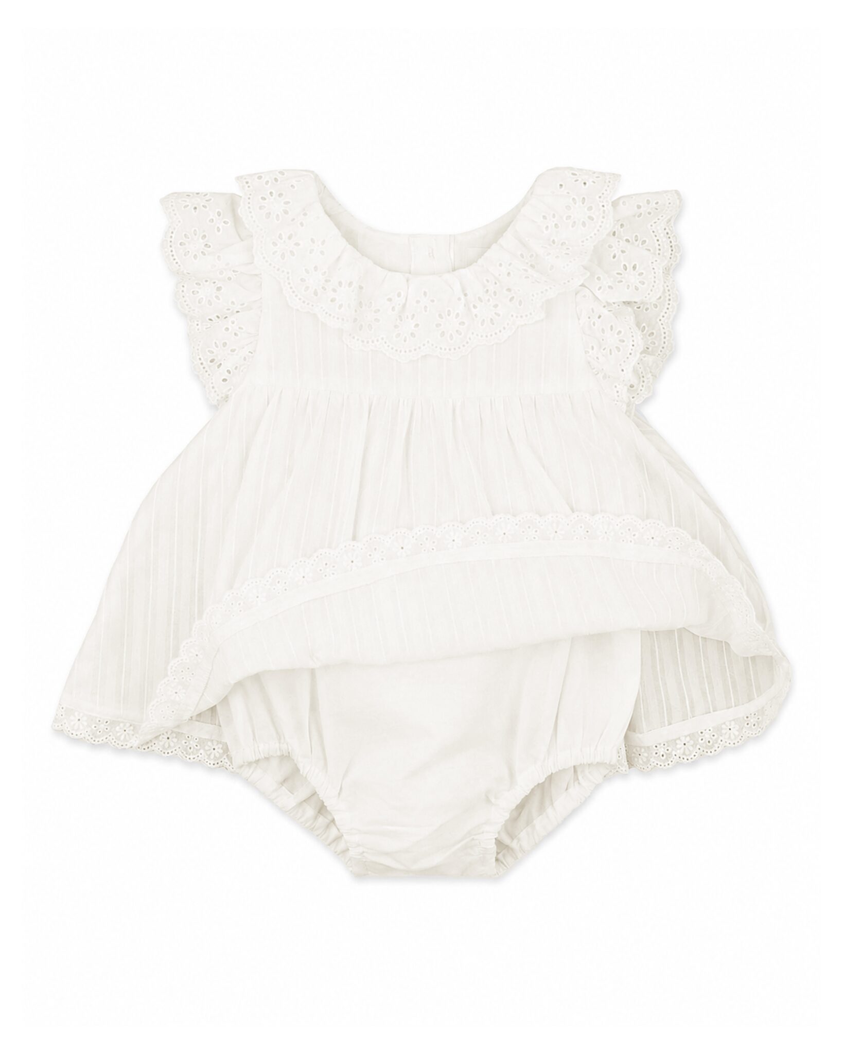 Cream Overlay Bodysuit Cream - detail