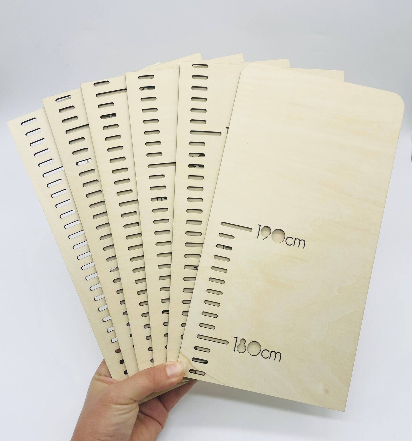 Height Chart in Wood