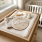 Hello World Australian Animals Baby Announcement Wooden Plaque