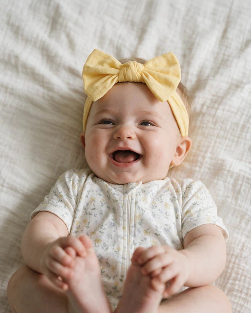Libby Plain Yellow Headband
