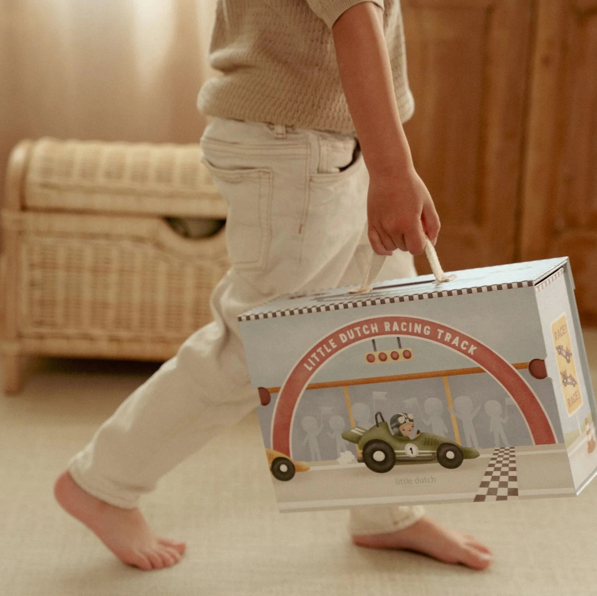 Little Dutch Play Case with Race Track
