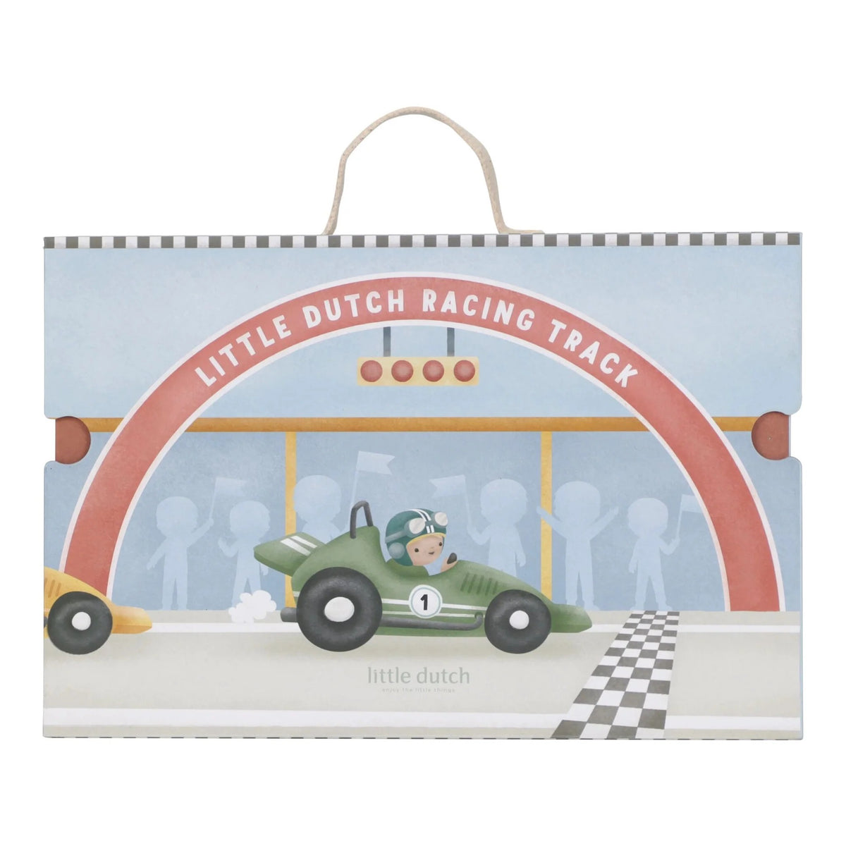 Little Dutch Play Case with Race Track