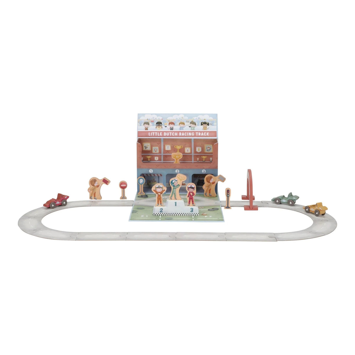 Little Dutch Play Case with Race Track