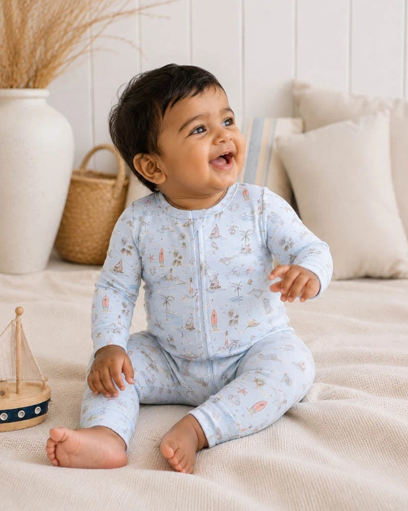 Max Organic Long Sleeve Zipsuit Premature