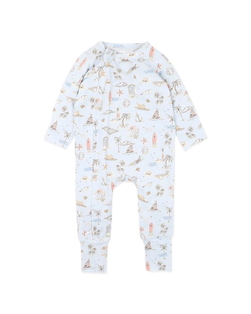 Max Organic Long Sleeve Zipsuit Premature