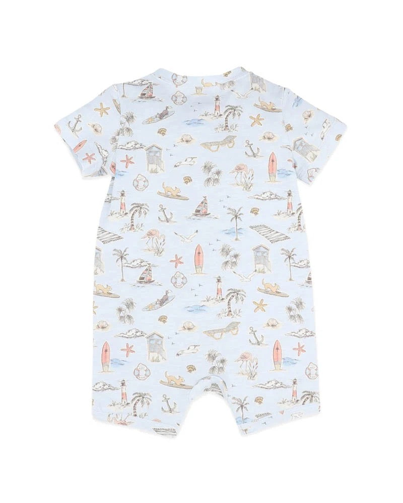 Max Organic Short Sleeve Zipsuit Premature