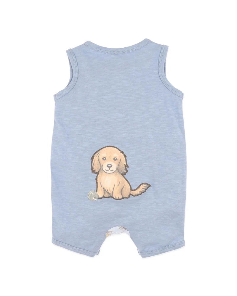 Max Print Puppy Romper Max Print