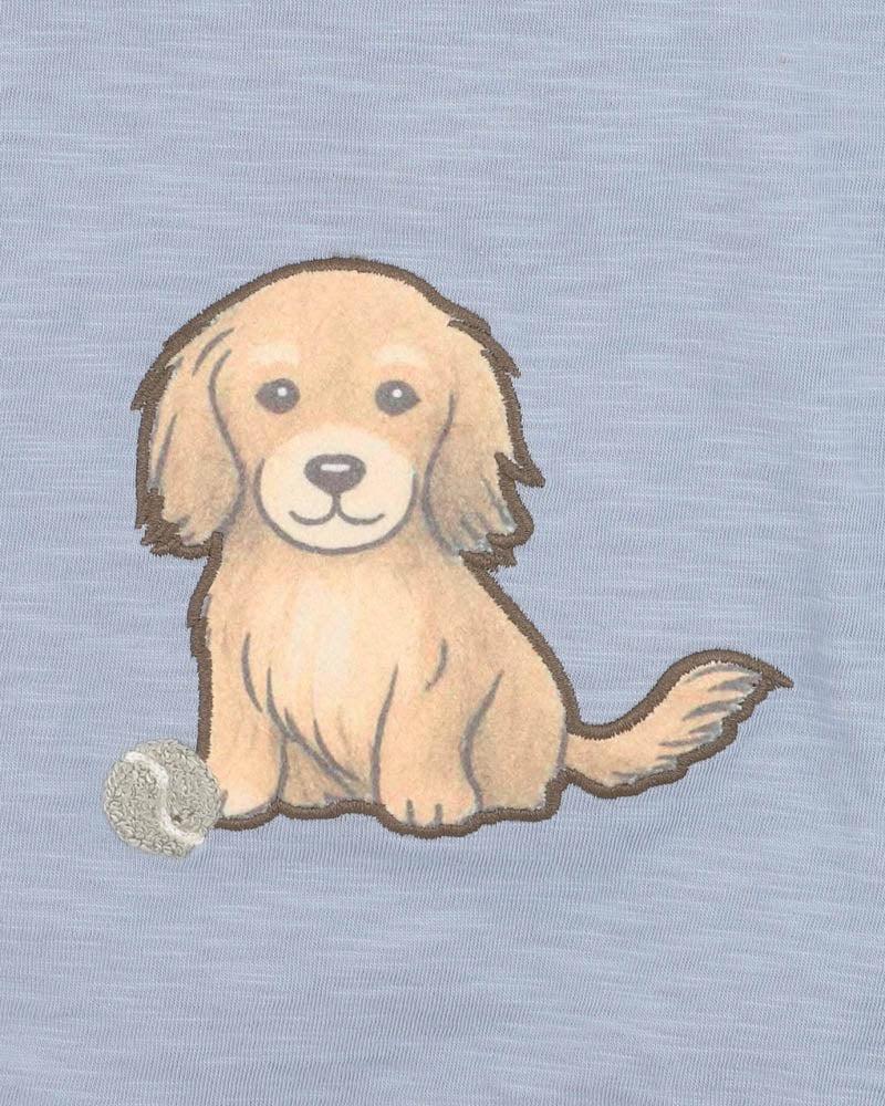 Max Print Puppy Romper Max Print