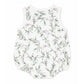 Organic Button Front Bodysuit Taylor Print - back