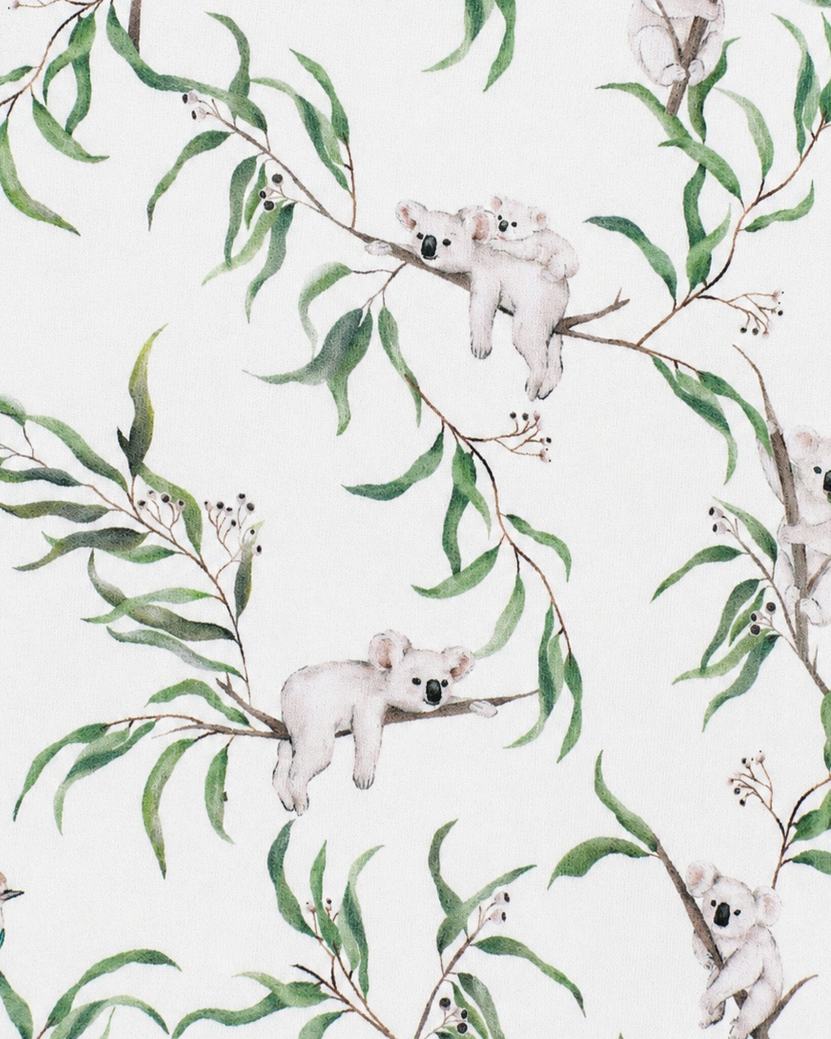Organic Button Front Bodysuit Taylor Print - detail