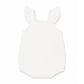 Organic Cloud Bobble Knit Bodysuit Cloud - front