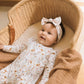 Organic Floral LS Zipsuit Taylor Floral Print - lifestyle
