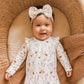 Organic Headband Taylor Floral Print - lifestyle