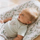 Organic Koala Bodysuit Sage - lifestyle