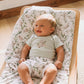 Organic Koala Bodysuit Sage - fabric print