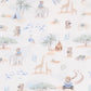 Organic SS Zip Romper Brady Print - detail
