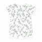 Organic SS Zip Romper Taylor Print - back