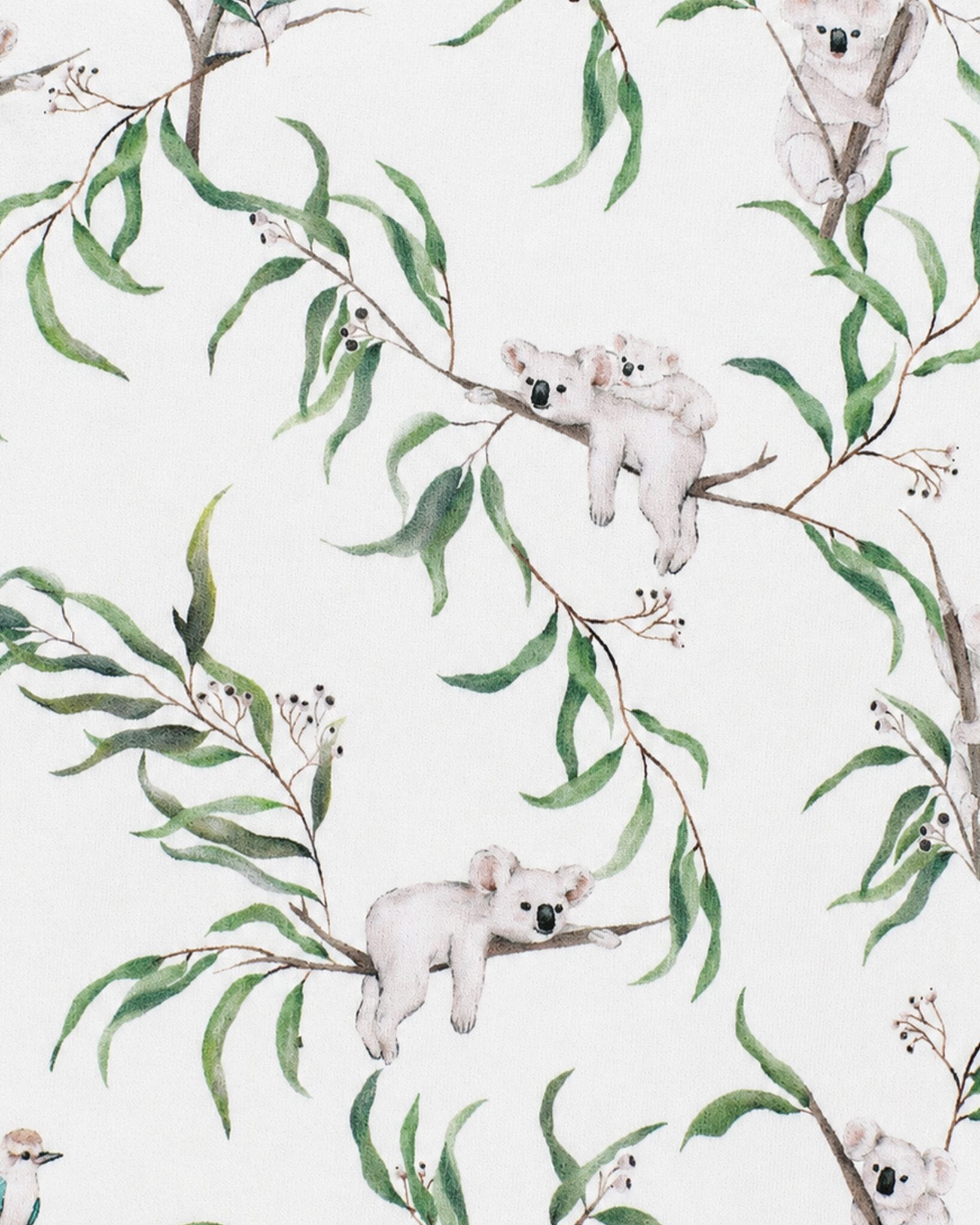 Organic SS Zip Romper Taylor Print - detail