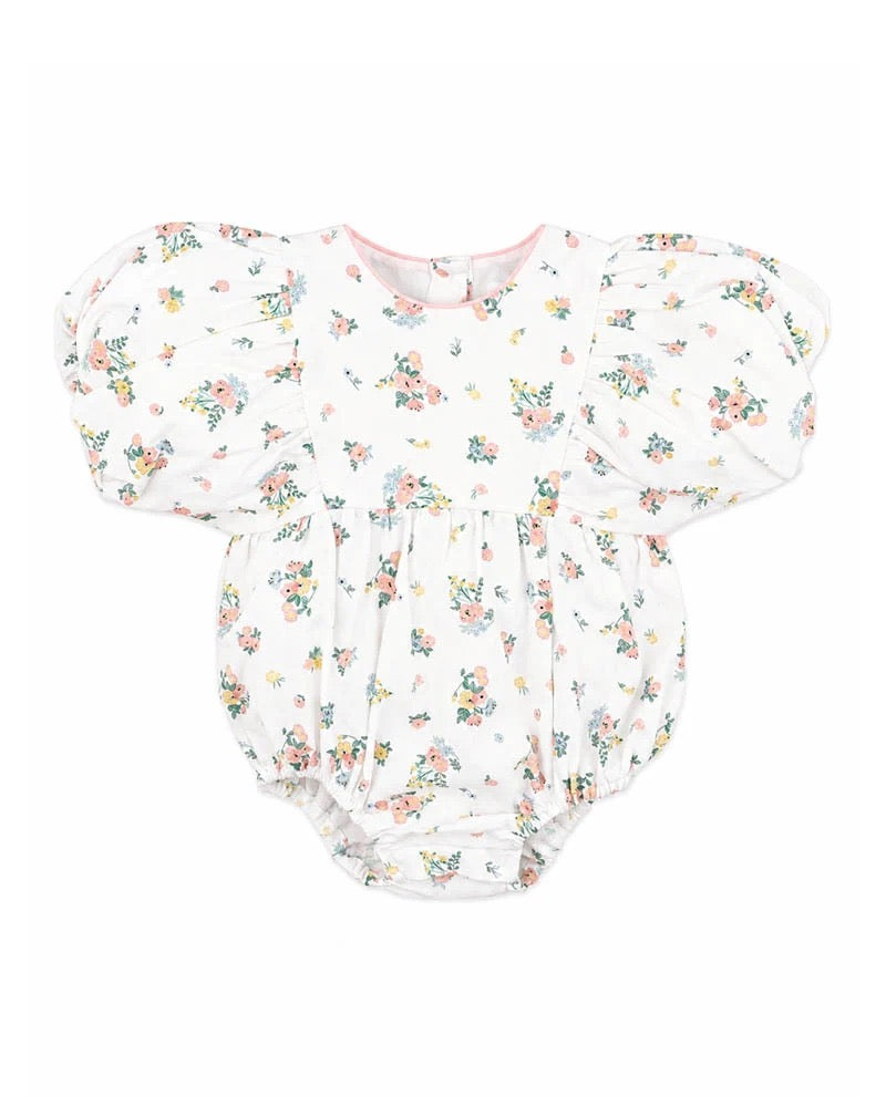 Pia Puff Sleeve Bodysuit Pia Print