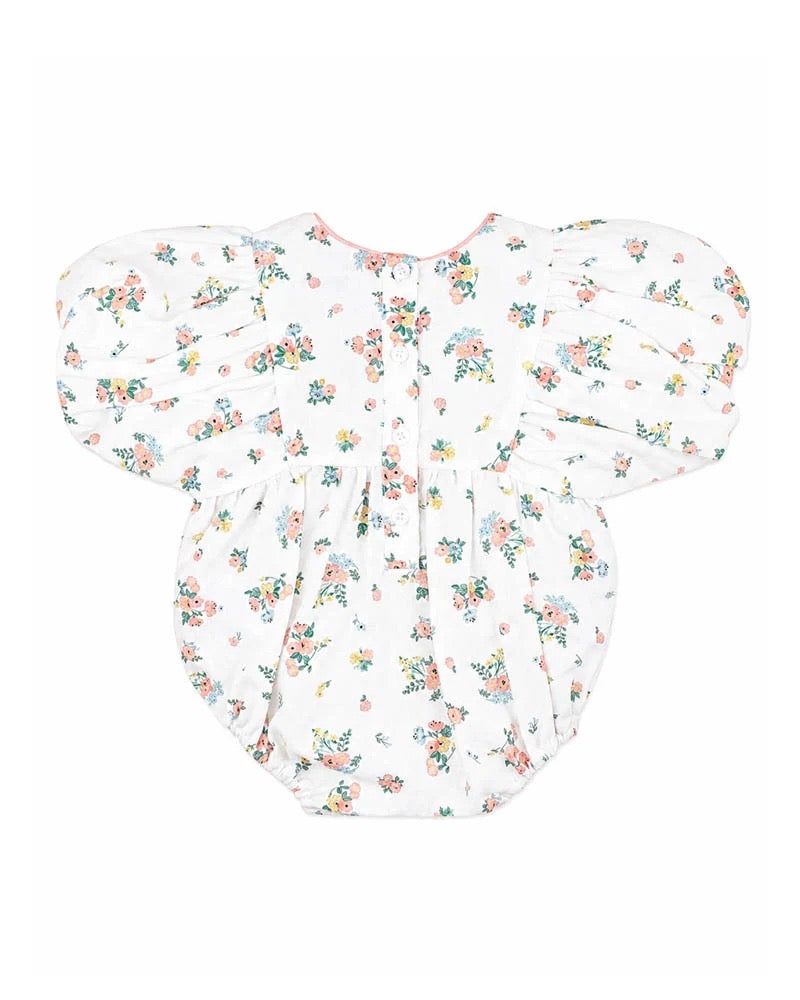Pia Puff Sleeve Bodysuit Pia Print